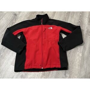Men's‎ Vintage The North Face Red Black Color Block Hyvent Jacket Sz M